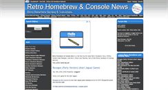 Desktop Screenshot of console-news.dcemu.co.uk
